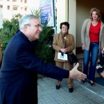 Visita Obispo Proyectando Nuevo Templo